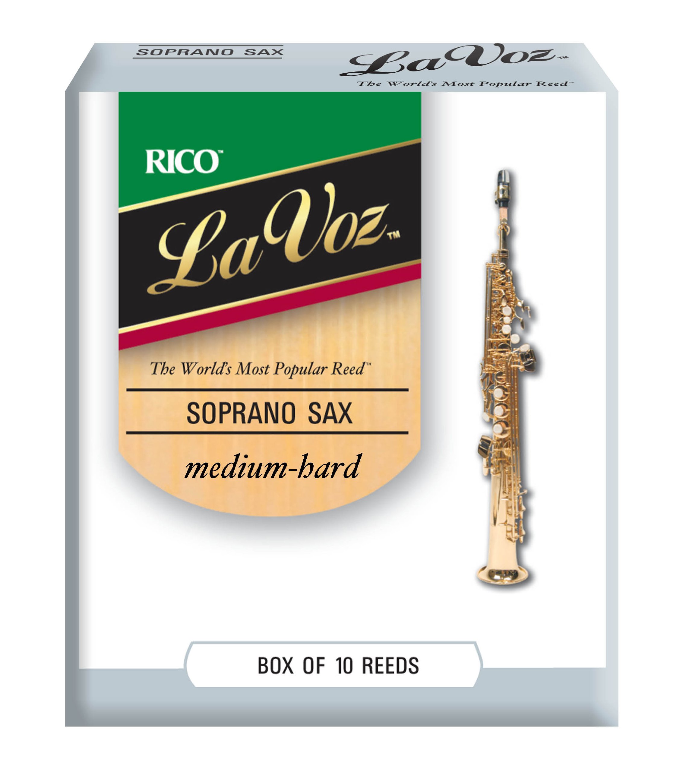 RICO リード ラ・ヴォーズ ソプラノサクソフォーン ミディアム(10枚入) RIC10MD cm3dmju Amazon.co.jp: リコ ソプラノサックスリード ラヴォーズ MH